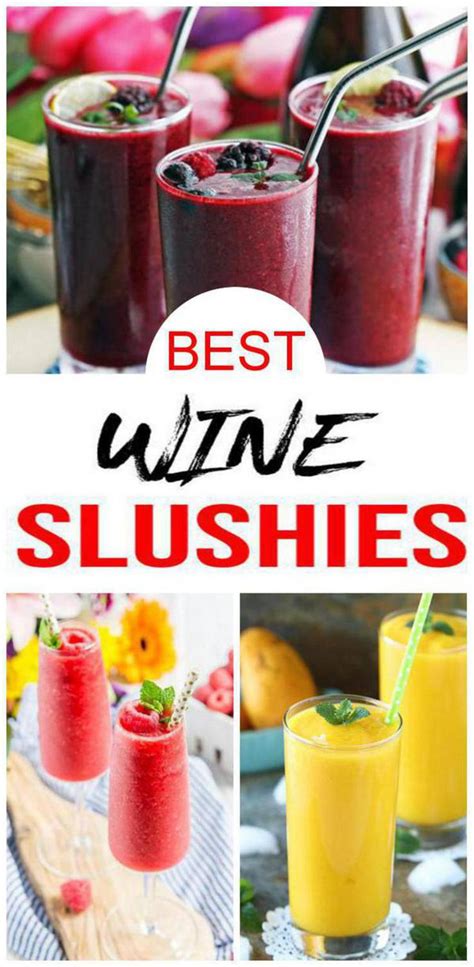 10 Wine Slushies Best Frozen Wine Slushy Ideas How To