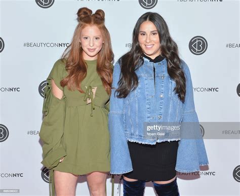 Influencers Jackie Oshry And Claudia Oshry Attend Beautycon Festival