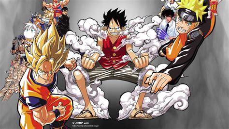 Dbz Naruto One Piece Wallpaper