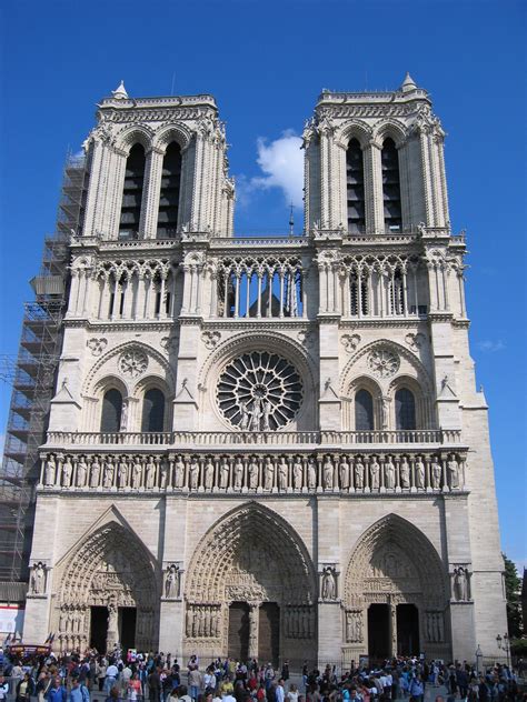 The most famous of the gothic cathedrals of the middle ages, it is distinguished for its size, antiquity, and architectural interest. File:Notre Dame Cathedral - Paris.jpg
