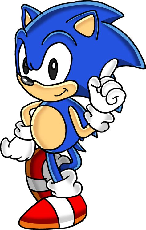 Classic Sonic The Hedgehog By Tails19950 On Deviantart
