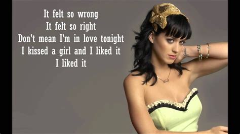 Katy Perry I Kissed A Girl Lyrics Hd 1080p Youtube