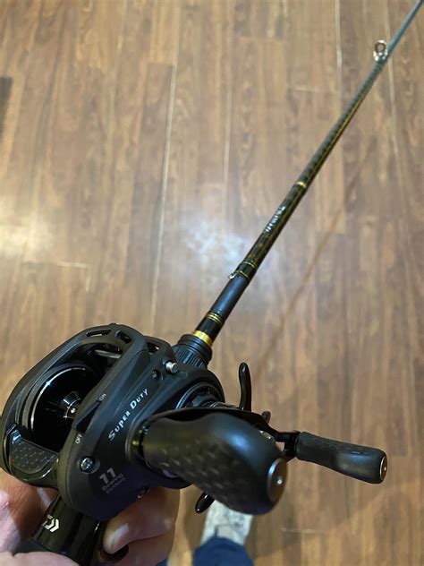 New Redfish Combo Its A Diawa Aird X Mh Rod Paired With A Lews Super