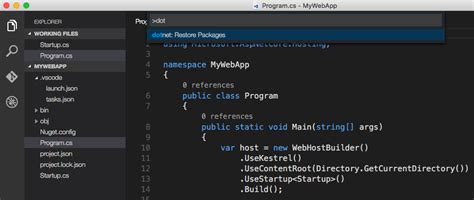 Your First ASP NET Core Application On A Mac Using Visual Studio Code