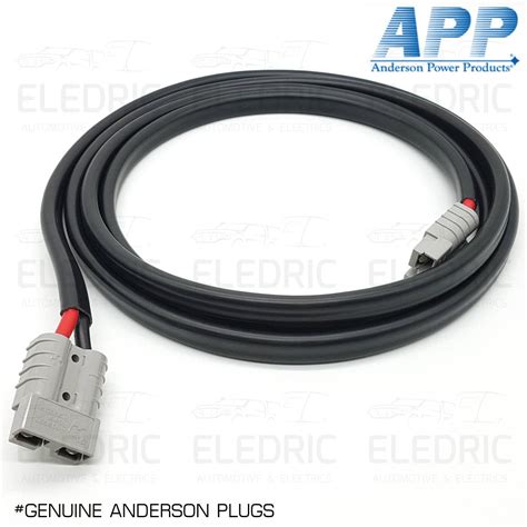 3m X Genuine Anderson Plug Extension Dual Battery Cable Lead 6bands Twin