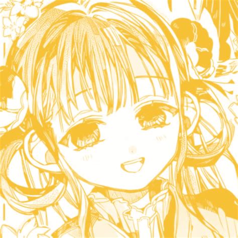 𝑎𝑜𝑖 𝑎𝑘𝑎𝑛𝑒 ♡︎ Yellow Aesthetic Pastel Anime Anime Icons