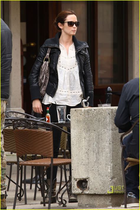 John Krasinski Emily Blunt Ann Arbor Lunch Photo Alison