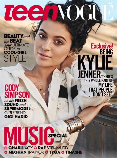 Kylie Jenner Lands Teen Vogue Cover Talks Beauty Routine