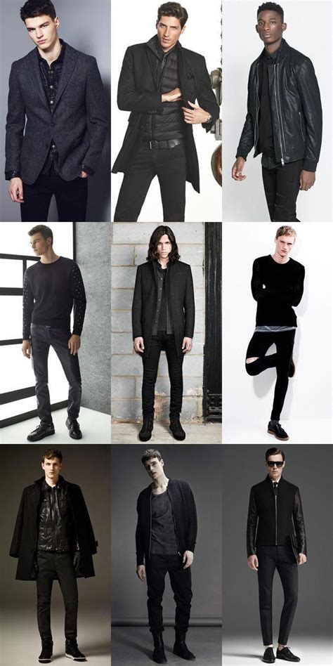 Stunning Edgy Mens Fashion Edgymensfashion Black Outfit Men Mens