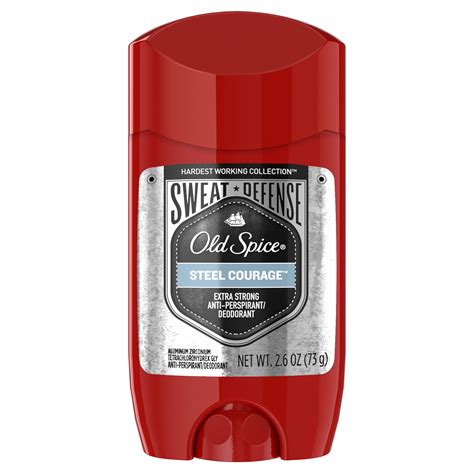 Old Spice Antiperspirant Deodorant For Men Steel Courage Sweat Defense 2 6 Oz