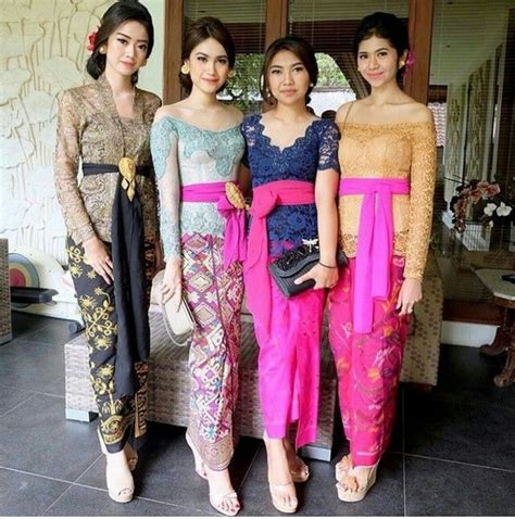 Model Baju Adat Bali Modern Gaun Pengantin Dan Kondangan