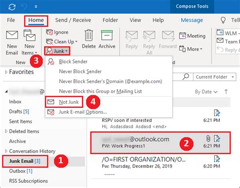 Prevent E Mails From Moving To Junk Folder In Outlook Best Methods