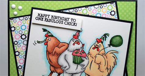 Art Impressions Blog Happy Birthday Chick By Sharon Caudle