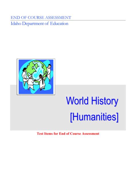 9th Grade World History End Of Course Examination