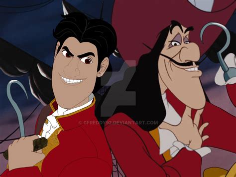 Young Captain Hook With Old Captain Hook By 0freddy92 On Deviantart