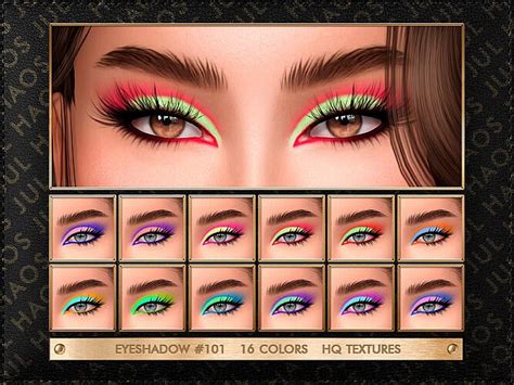 Eyeshadow 101 By Julhaos At Tsr Sims 4 Updates