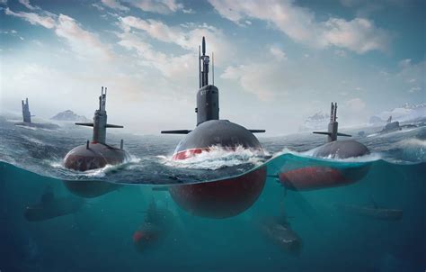 Submarine Art Wallpapers Top Free Submarine Art Backgrounds
