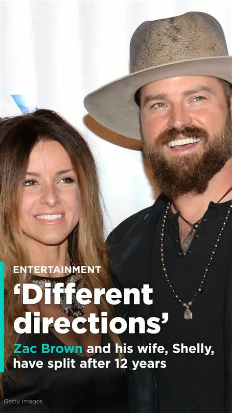 Zac Brown And His Wife Shelly Separate After Years Of Marriage