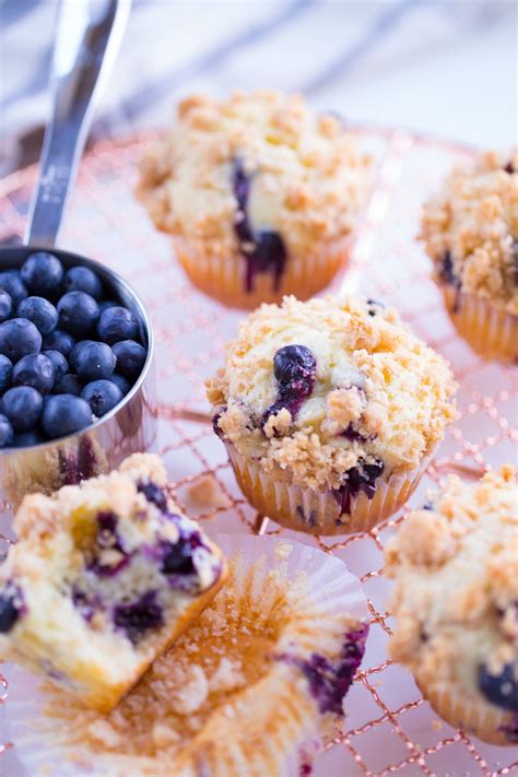 Blueberry Streusel Muffins Recipe Blueberry Recipes Blueberry