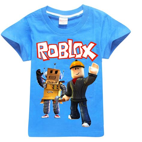 2021 Summer Big Boys T Shirt Roblox Stardust Ethical Cotton Cartoon Funny T Shirt Boy Rogue One 