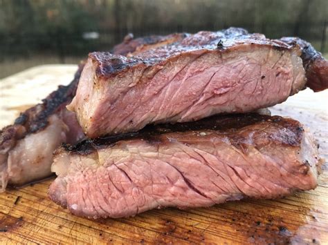 Traeger Smoked Ribeye Steak With A Reverse Sear