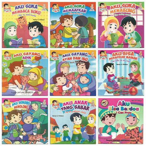Jual Buku Cerita Anak Bergambar Buku Seri Balita Pintar Dan Muslim