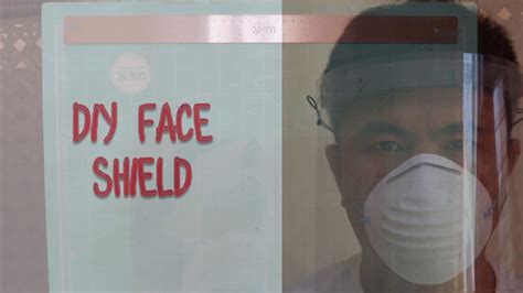 Recommended for a single use only. DIY Face Shield - YouTube