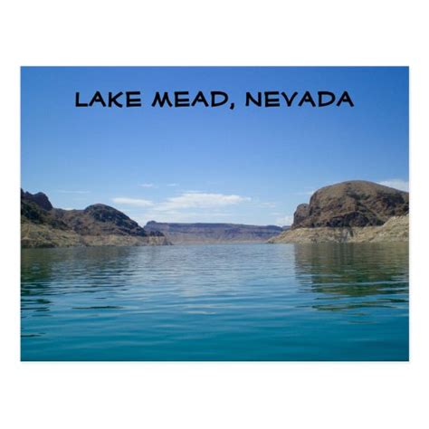 Lake Mead Near Las Vegas Nevada Postcard