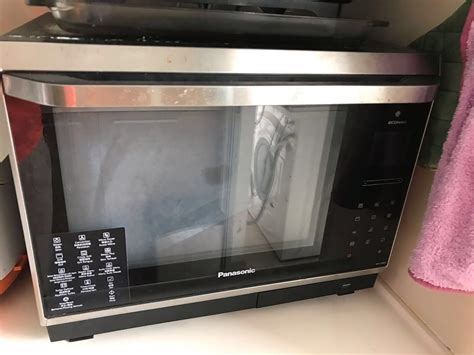 The convection steam oven delivers full steaming capability along with traditional countertop oven features. Panasonic Convection Steam Oven NN-CS894, Home Appliances ...