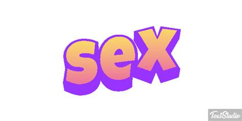 Sex Word Animated  Logo Designs