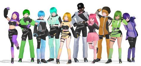 Mmd Vocaloid 6 Models By Yinp On Deviantart