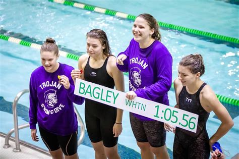 Dgn Omega Girls Swim And Dive Wins Sectionals By 86 Points
