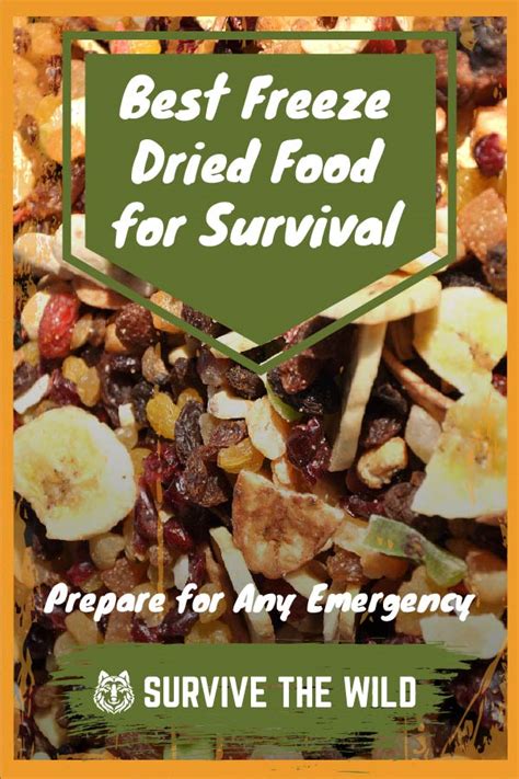 Which are the best freeze dried camping food uk available in today's market? Best Freeze Dried Food for Survival - Prepare for Any ...