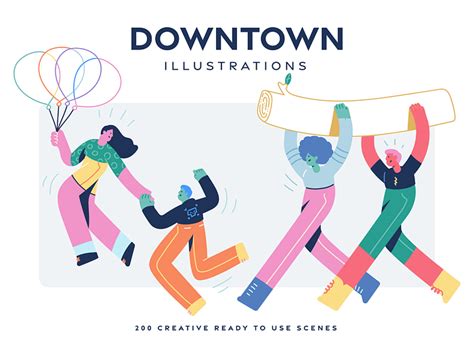 Downtown Illustrations By Ramy Wafaa On Dribbble