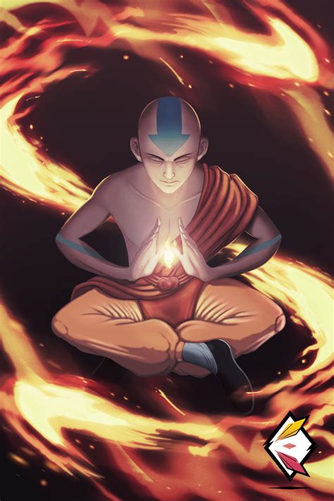 Aang Avatar By Elementaldraws On Deviantart