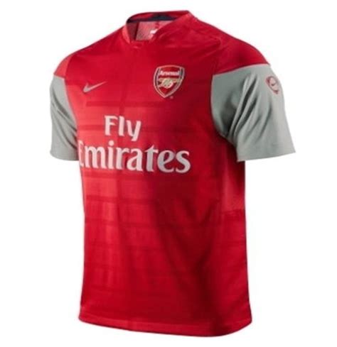 Buy Official 2009 10 Arsenal Nike Training Jersey Red