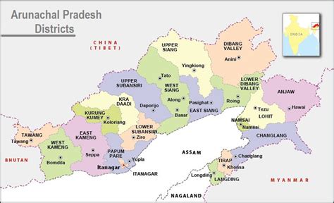 List Of Districts Of Arunachal Pradesh Contest Chacha