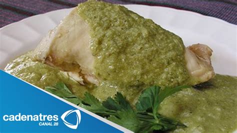 Receta Para Preparar Mole Verde Con Pollo Receta De Mole Comida Mexicana Youtube
