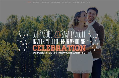 How to make a wedding website. What To Include In A Wedding Website To Make it Actually ...