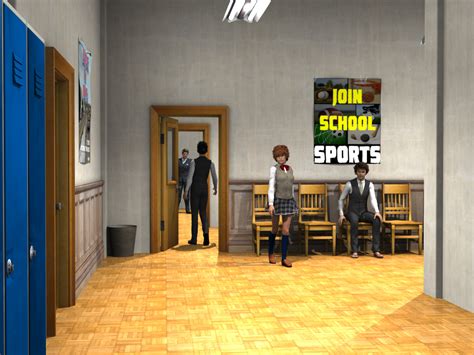 After School Detention Daz 3d