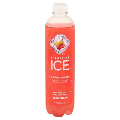 Sparkling Ice Cherry Limeade Sparkling Water 17 Fl Oz