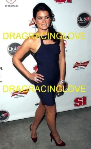 Beautiful Danica Patrick Race Car Driver Sexy Dress Red Carpet Photo