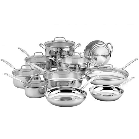 cookware cuisinart chef piece classic 17n stainless steel depot sets