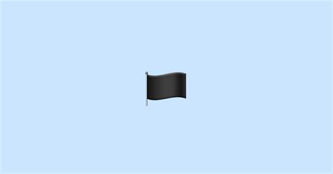 🏴 Black Flag Emoji Meaning