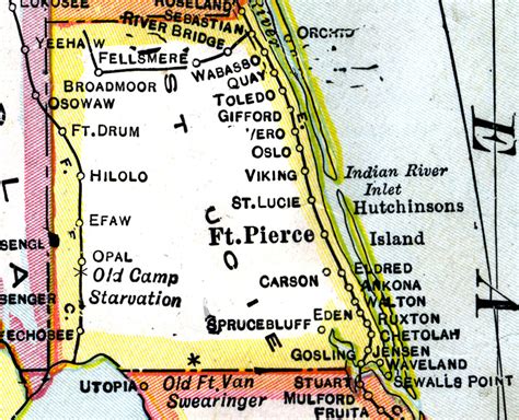 Maps St Lucie County Flgenweb