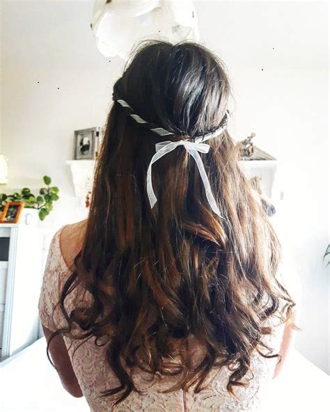 hair ribbon trend and how to adopt it in real life ribbon hairstyle hair fairytale hair