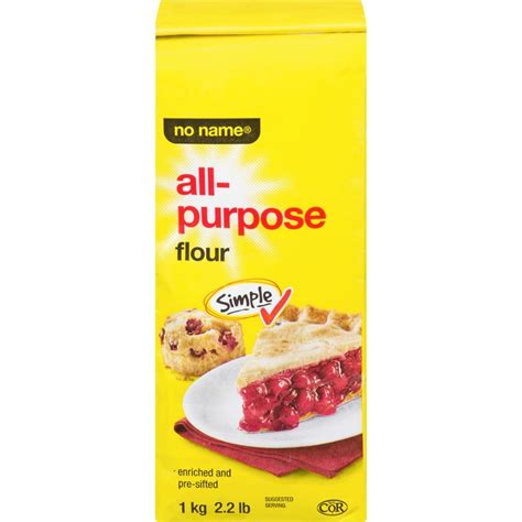 All Purpose Flour No Name 1 Kg Delivery Cornershop By Uber Canada
