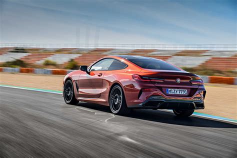 The New Bmw M850i Xdrive Coupe In Colour Sunset Orange And 20 M Light