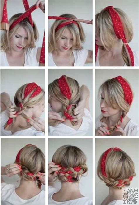 A Cute Way To Use A Bandana Summer Hair Keep Your Cool With