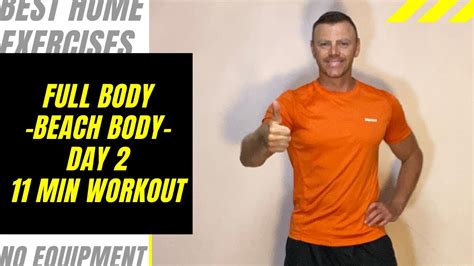 Beach Body Workout Video Day 2 Full Body 11 Min Exercises Loading 40